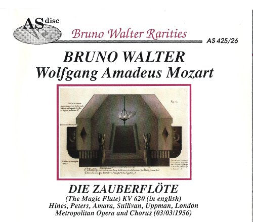 Bruno Walter Rarities 24 Die Zauberfote The Magic Flute KV 620 03/03 ...