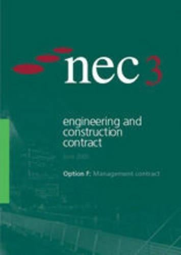 NEC3 Engineering and Construction Contract Option F