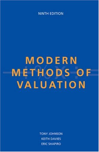 Modern Methods of Valuation