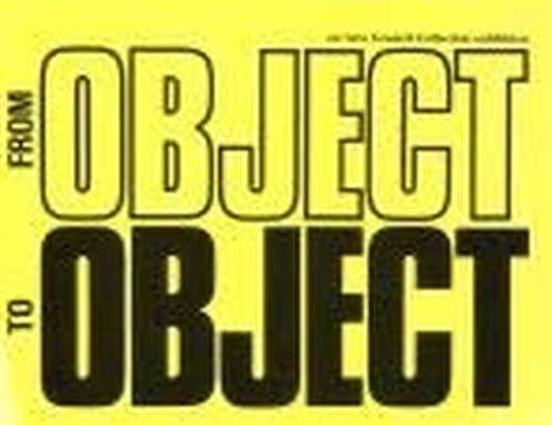 From object to object: An Arts Council Collection exhibition
