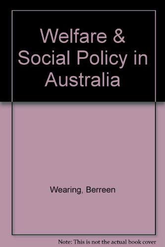 Welfare & Social Policy in Australia