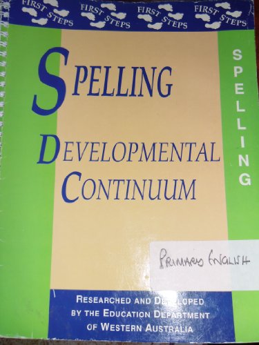 Spelling Developmental Continuum