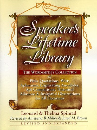 Speaker's Lifetime Library
