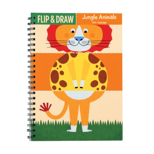 Jungle Animals Flip and Draw