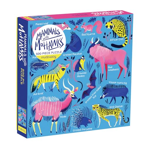 Mammals with Mohawks 500 Piece Family Puzzle