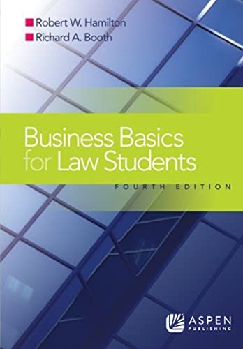 Business Basics Law Students