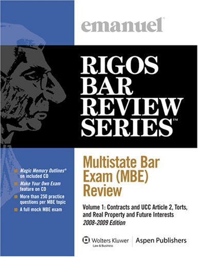 Multistate Bar Exam (MBE) Review, Volume 1