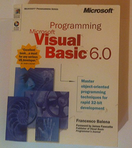 Programming Microsoft Visual Basic 6.0
