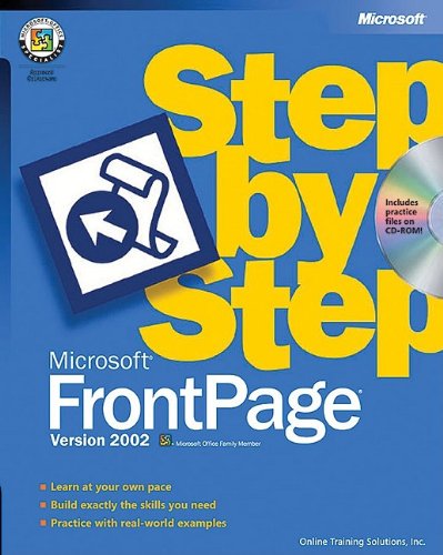 Microsoft FrontPage Version 2002 Step by Step