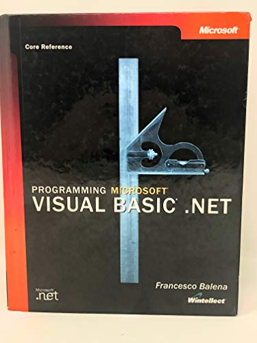 Visual Basic.NET Core Reference