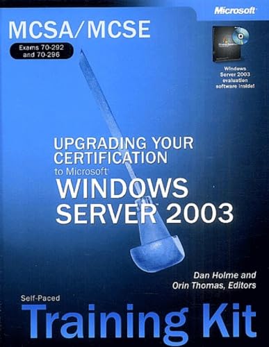 Upgrading Your Certification to Microsoft (R) Windows Server 2003