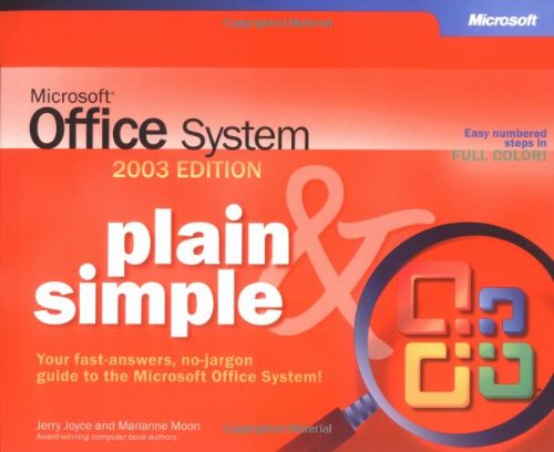 Microsoft Office System Plain & Simple -- 2003 Edition