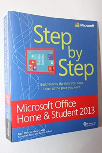 Microsoft Office Home and Student 2013 Step by Step