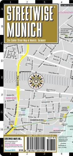 Streetwise Munich Map - Laminated City Street Map of Munich, Germany