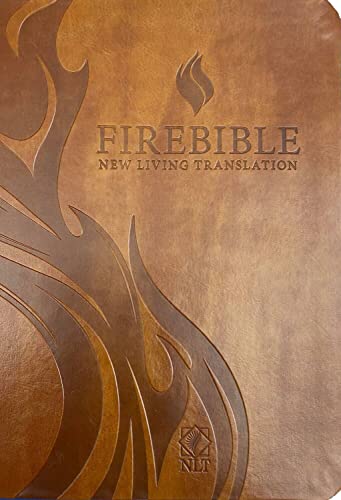 FireBible NLT Hard Cover Study Bible - New Living Translation