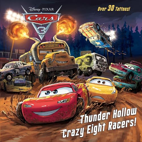 Thunder Hollow Crazy Eight Racers! (Disney/Pixar Cars 3)