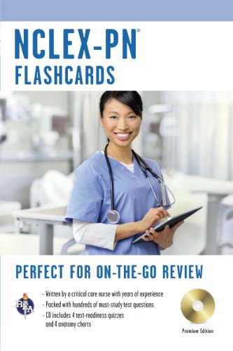 Nclex-PN Flashcard Book Premium Edition with CD