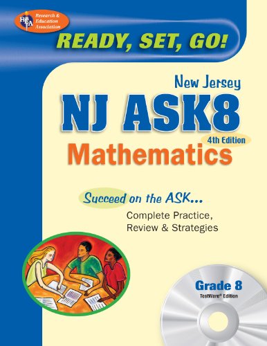 NJ Ask8 Mathematics W/Testware (Rea)