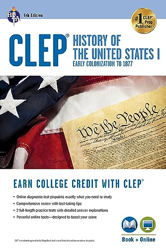 Clep(r) History of the U.S. I Book + Online