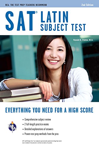 SAT Latin Subject Test, Testware Edition (with CD Rom)