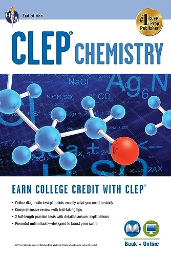 Clep(r) Chemistry Book + Online