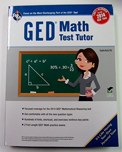 Ged(r) Math Test Tutor, for the 2014 Ged(r) Test