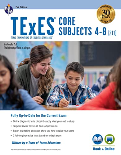 TExES Core Subjects 4-8 (211) Study Guide 2025-2026