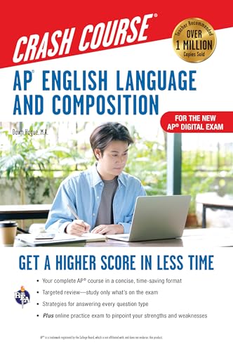 AP English Language & Composition Crash Course, Book + Online