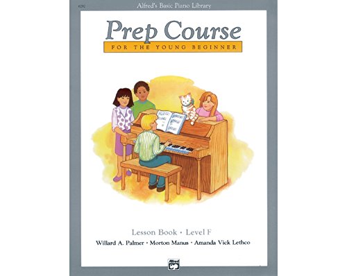 Alfred's Basic Piano Library Prep Course Lesson F