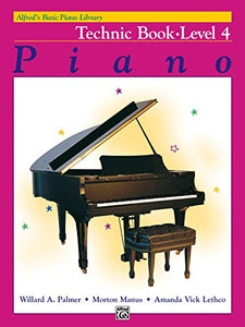 Alfred's Basic Piano Library Technic Book 4 
