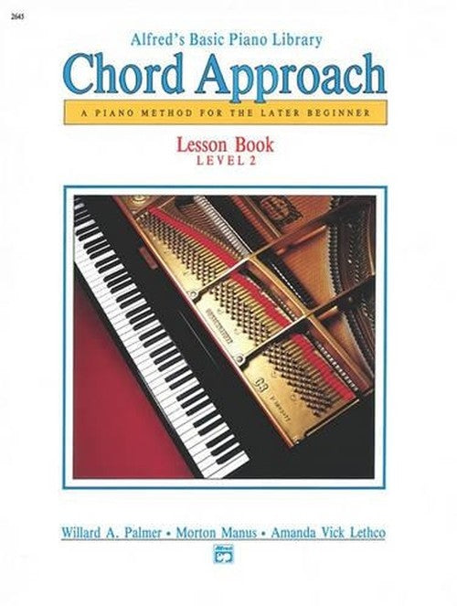 Alfred's Basic Piano Library Chord Approach