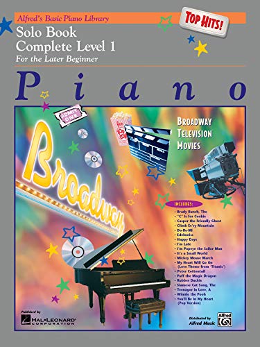 Alfred's Basic Piano Library Top Hits Solo Book 1
