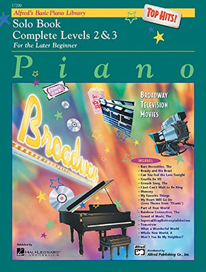 Alfred's Basic Piano Library Top Hits Solo 2-3