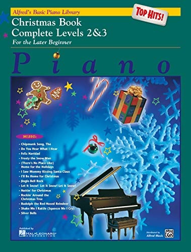 Alfred's Basic Piano Library Top Hits Christmas 2-