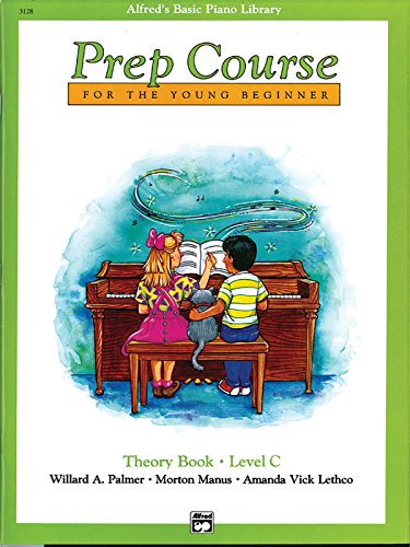 Alfred's Basic Piano Library Prep Course Theory C
