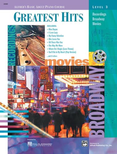 Alfred's Basic Adult Piano Course Greatest Hits 3