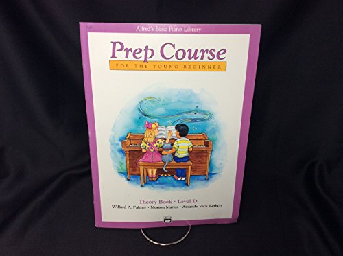 Alfred's Basic Piano Library Prep Course Theory D