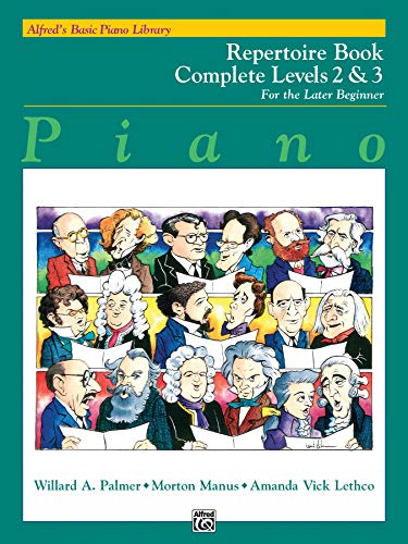 Alfred's Basic Piano Library Repertoire Book 2-3