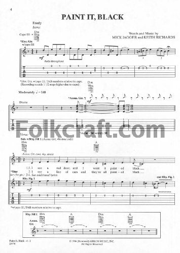 Aftermath-The Rolling Stones-Guitar Tab(Alfred's Classic Album Editions)