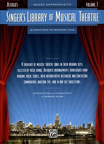 Singer's Library of Musical Theatre - Vol. 1: Mezzo-Soprano Book Only