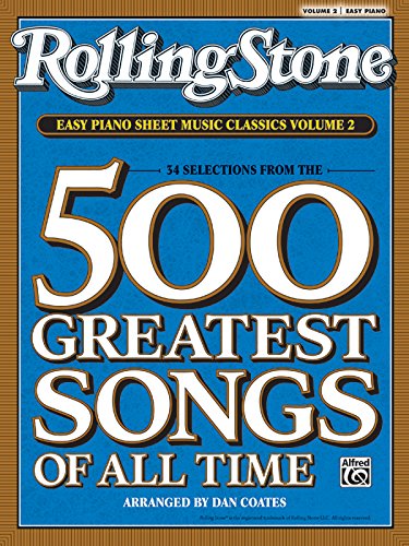 Rolling Stone Easy Piano Sheet Music Classics, Volume 2
