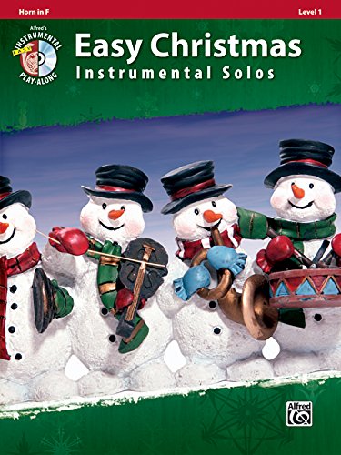 Easy Christmas Instrumental Solos, Level 1 - Horn
