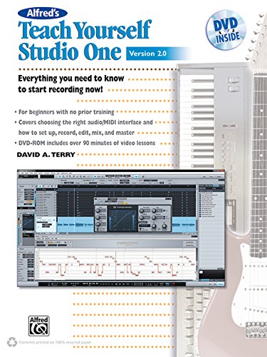 Alfred's Teach Yourself Studio One, Version 2.0