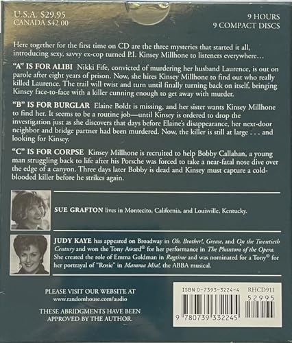 Sue Grafton ABC Gift Collection