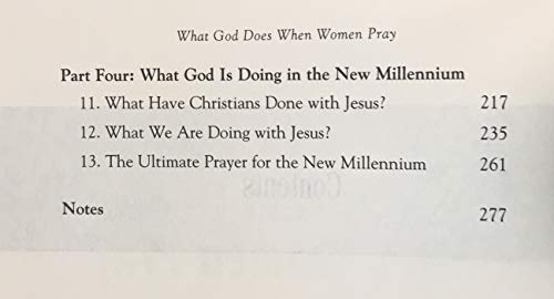 What God Does WHen Women Pray