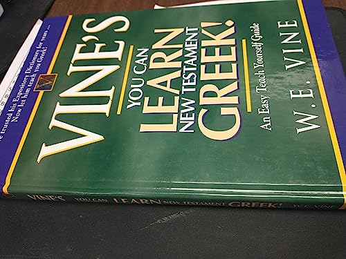 Vine's You Can Learn New Testament Greek
