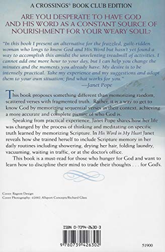 His Word in My Heart: Memorizing Scripture for a Closer Walk with God