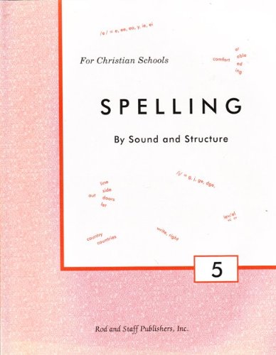 Spelling - By Sound and Structure - Grade 5