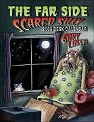 Far Side Scared Silly Desk Calendar