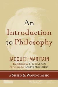 An Introduction to Philosophy 